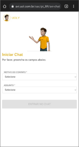 Chat-mobile-antigo